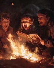 Quiz: Ürkütücü kamp ateşi hikayenizi keşfedin!
