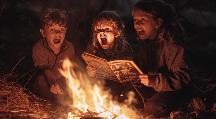 Quiz: Ürkütücü kamp ateşi hikayenizi keşfedin!