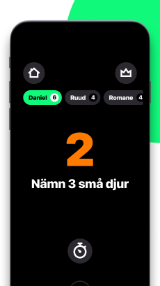Screenshot 5 sekunder spel app